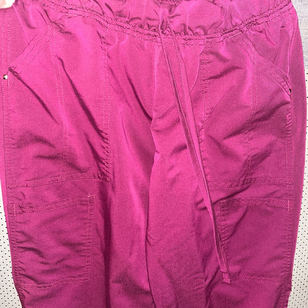 Scrubstar Burgundy Jogger Scrub Pants